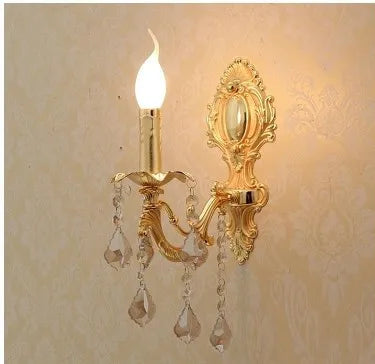 CrystalGlow - Luksus LED Lysestake for Soverommet Luvikno