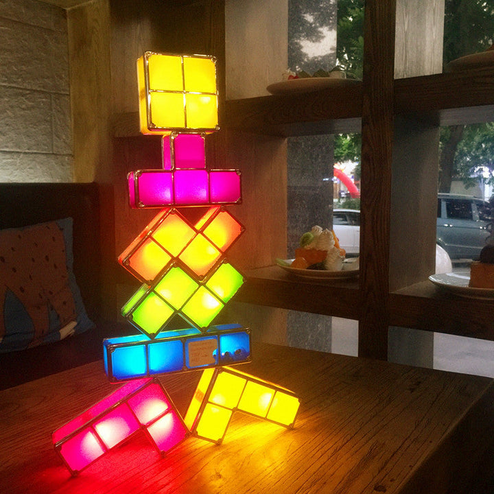 Modulær Tetris Lampe - LumiBlocks | Luvikno