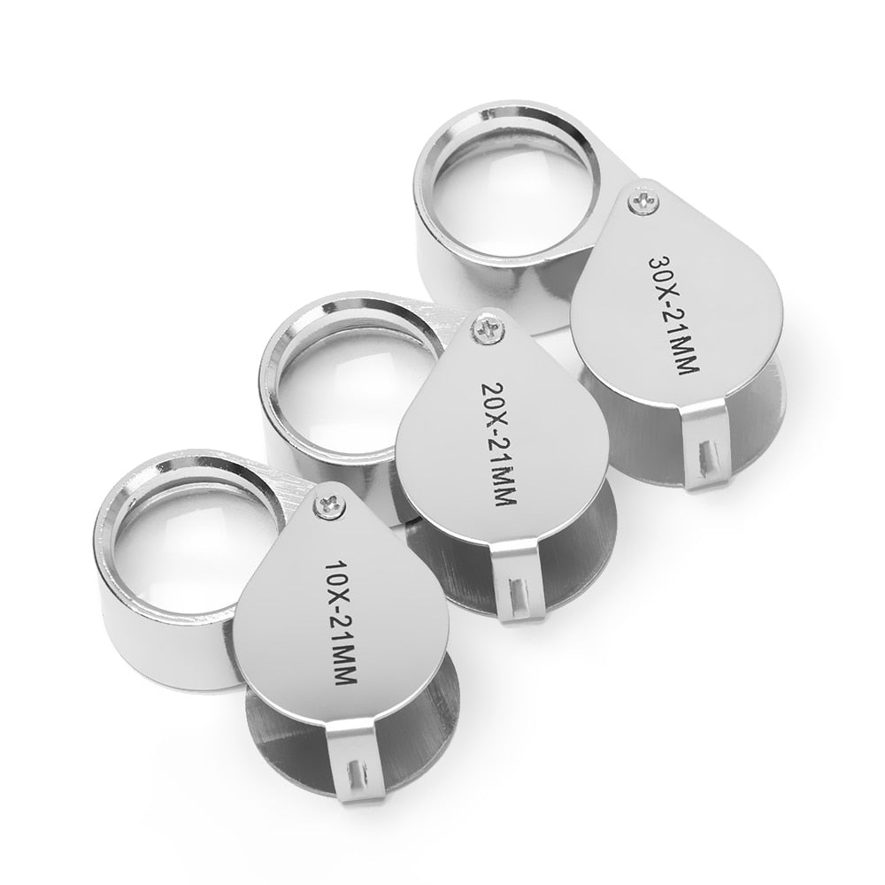 Metal Ultra Vision Glass Magnifier | Luvikno