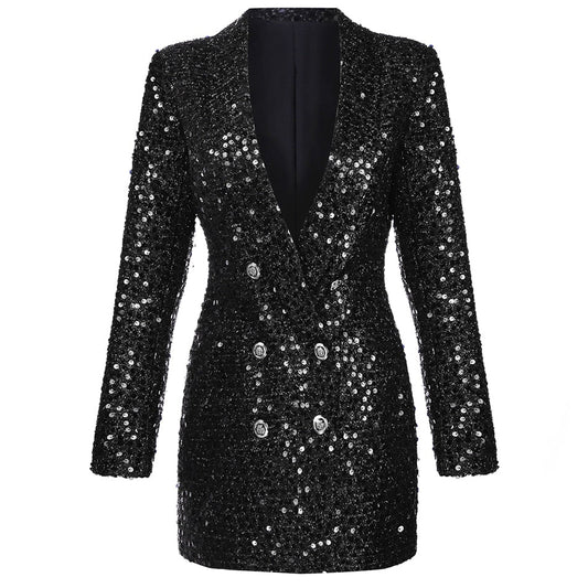 Luvik | Glitter Blazer Dress - Uutta vuonna 2025