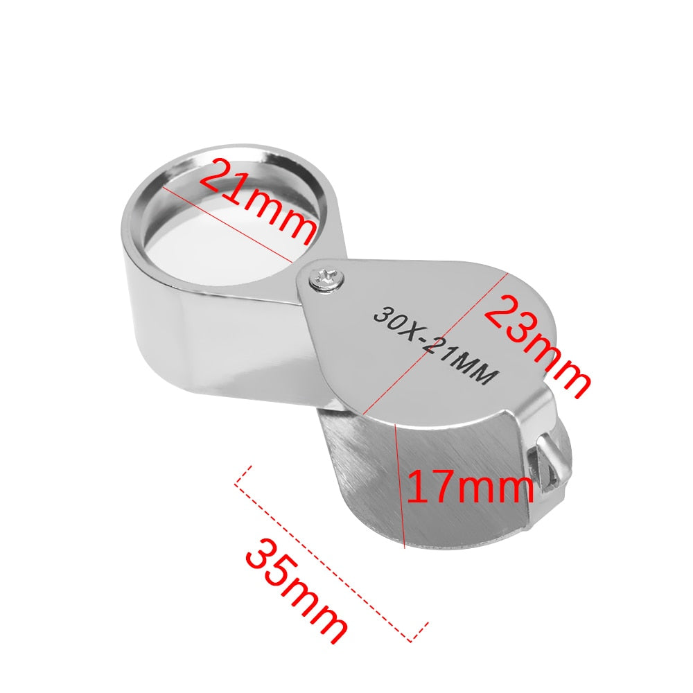 Metal Ultra Vision Glass Magnifier | Luvikno