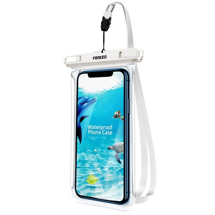 Luvikno | Vanntett Smartphone Etui DryVault | Full View Design | Side Tilgang | Med Bærebelte