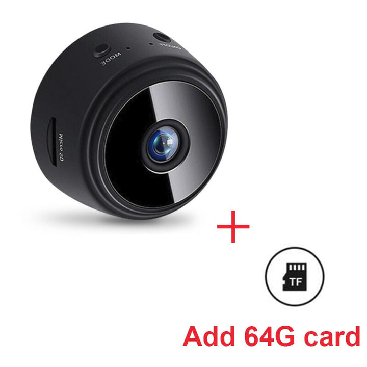 A9 Mini Kamera 1080p HD Kamera Natt Versjon Kamera Luvikno