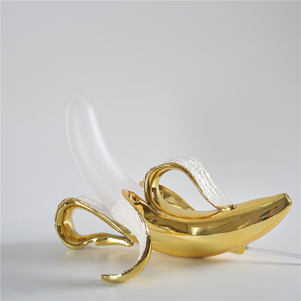 Luvikno | Bananalykter Bordlampe - Elegant Art Deco Bordlampe
