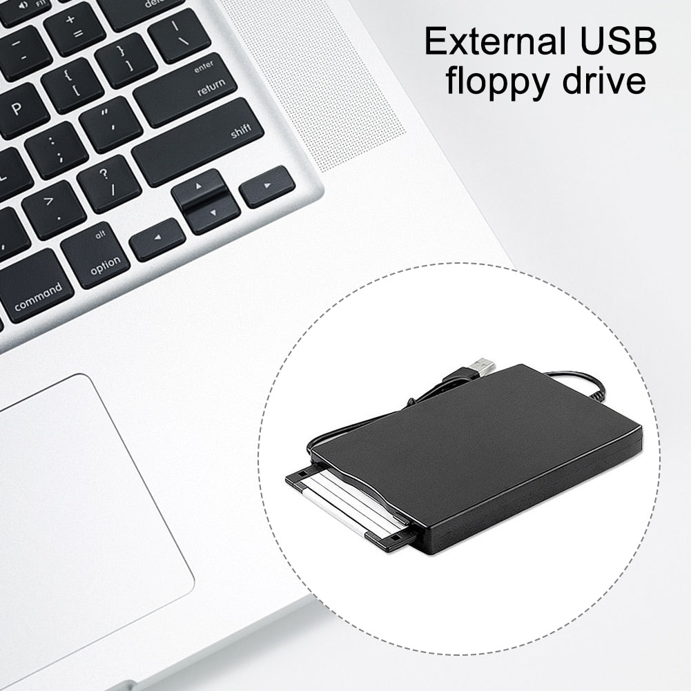 3.5" Ekstern Floppy Disk Stasjon | Luvikno