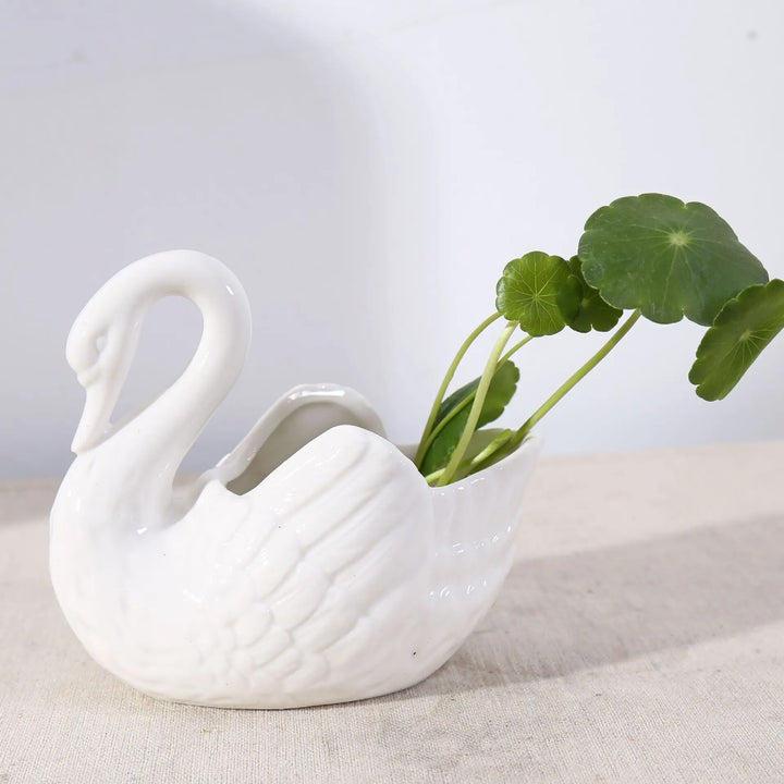 Swan Minimal Keramisk Potte | Luvikno