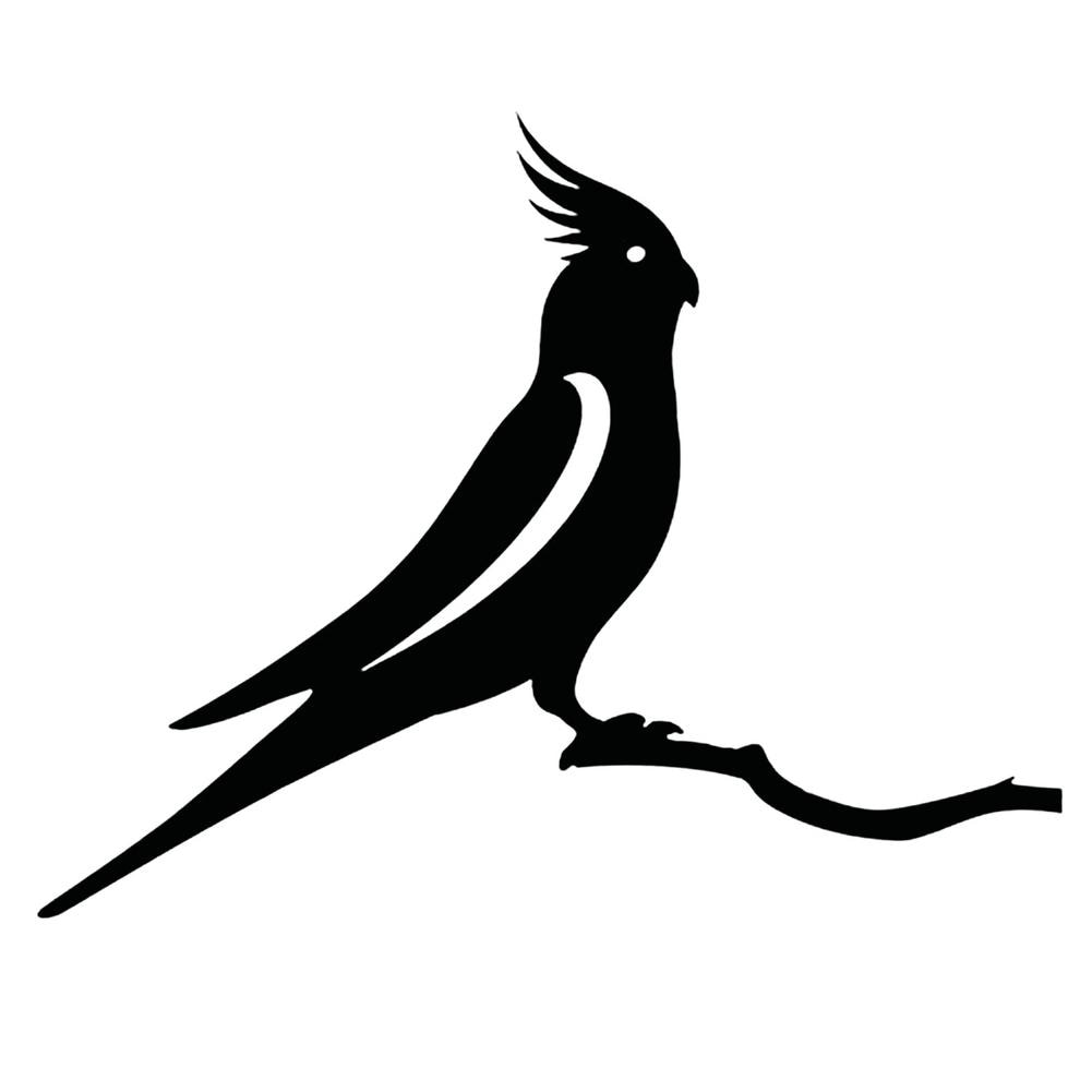 FeatherGlow Hagedekor – Metallfugl for Hage Luvikno