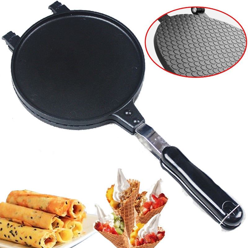 WaffleMaster Panne – Praktisk Vaffel- og Omelettmaker Luvikno