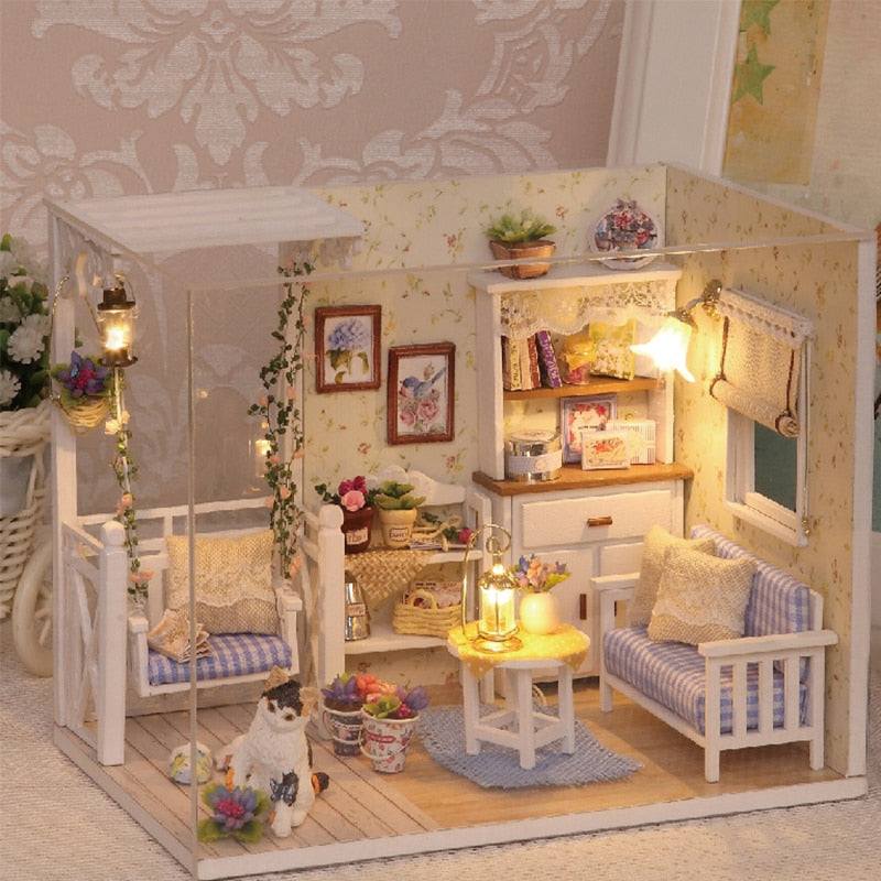 Miniatyr DIY Japanske Byggeleker Sett | Luvikno