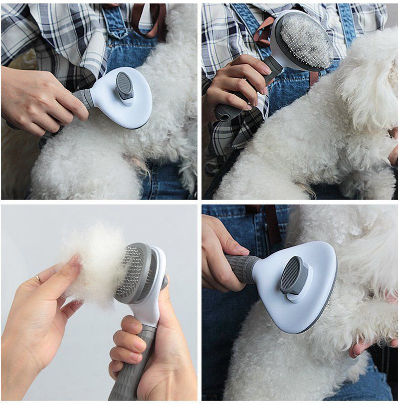 Pet Hair Grooming Brush | Luvikno