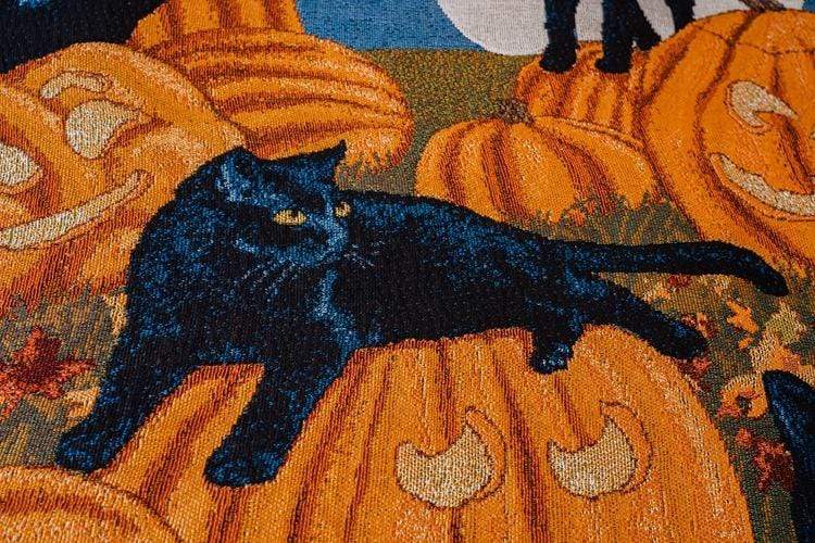 Halloween Katt Kastepledd Luvikno