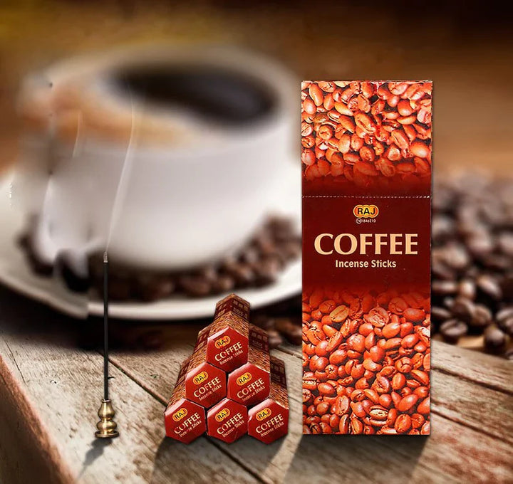 Håndlagde kaffe røkelse pinner