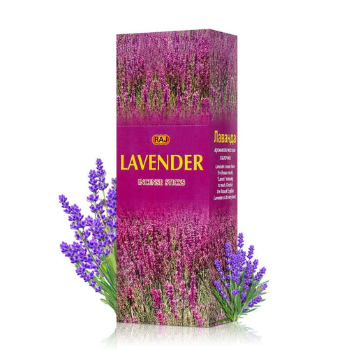 Håndlagde lavendel røkelsespinner Luvikno
