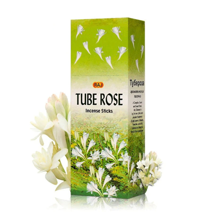 Håndlagde TubeRose røkelsespinner Luvikno