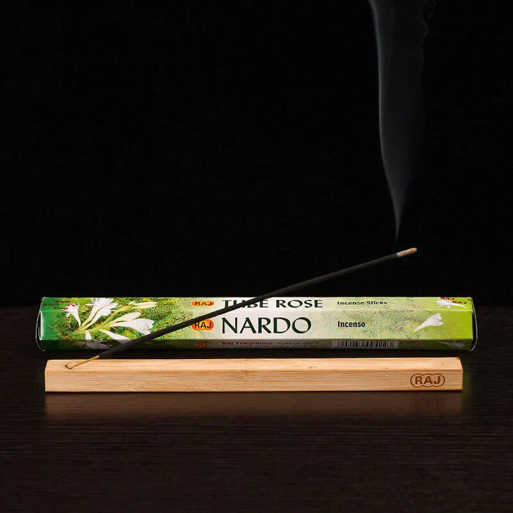 Håndlagde TubeRose røkelsespinner Luvikno