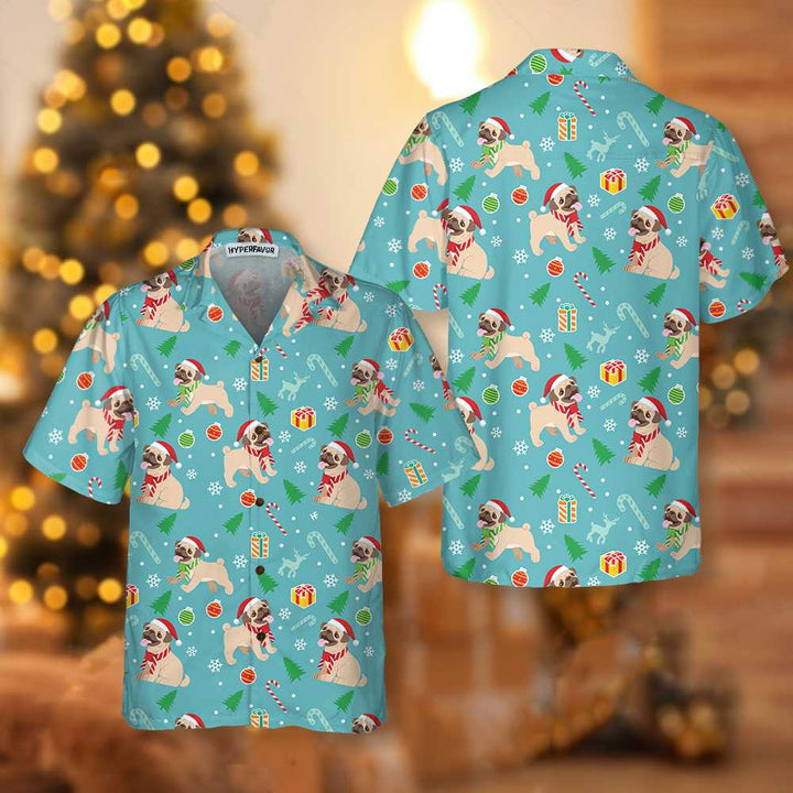 Luvik | Glad jul hawaiiskjorte for mopp, Morsom juleskjorte for mopper