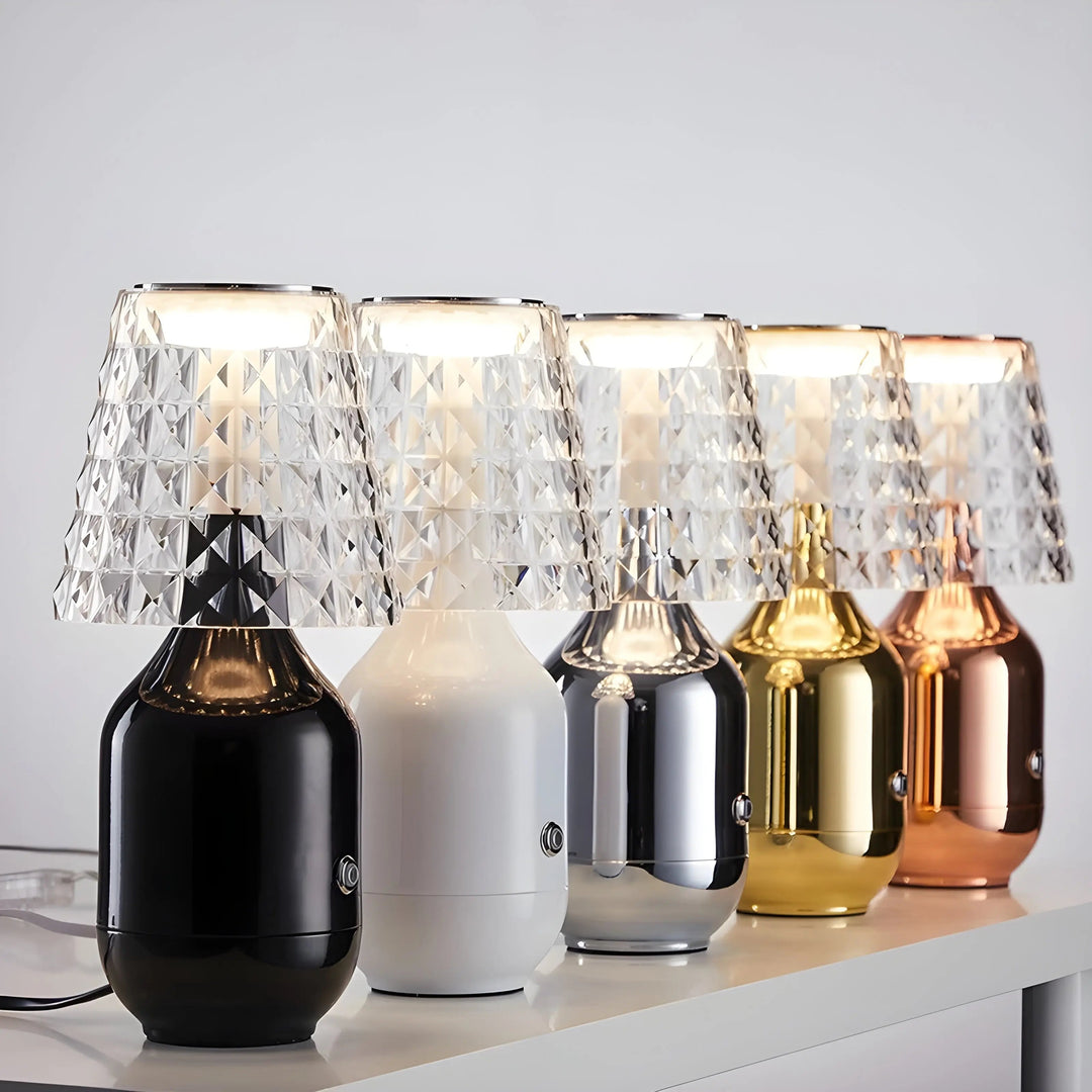Luvikno | Zaroti Luxe Bordlampe – Trådløs & Elegant