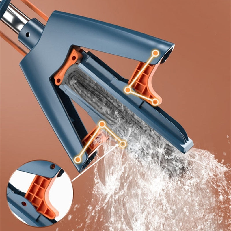 Handle Ease FoldaLuviknoe Effortless Floor Mop | Luvikno