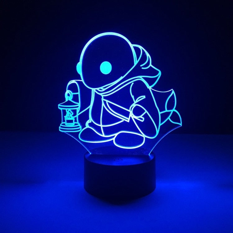 Luvikno | Magisk 3D-lampe for fantasyelskere – Forvandle rommet ditt