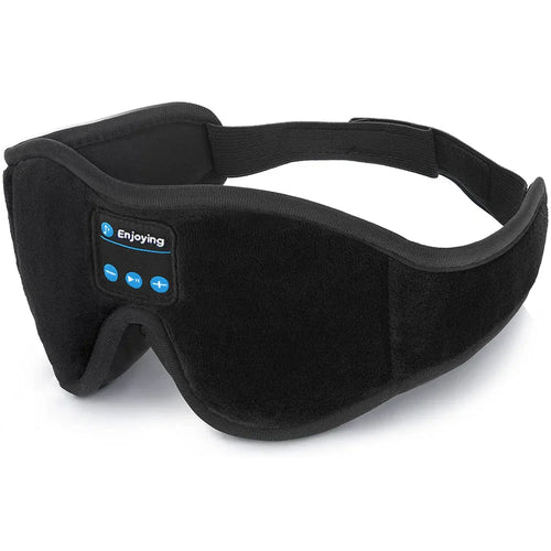 Luvikno | LuxeSlumber Bluetooth Søvnmaske | Nyt HD Lyd for Uavbrutt Hvile