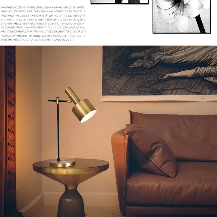 NordAura Lampe – Kreativ LED Bordlampe | Luvikno