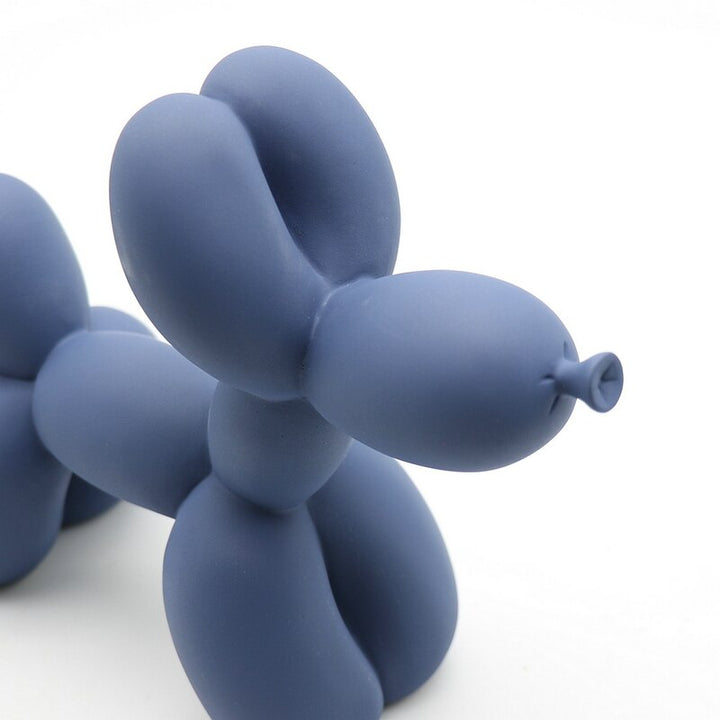 Fargerik Ballonghund Skulptur – Moderne Pynt for Stue og Kontor | Luvikno