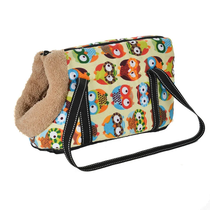Luvikno | PawVoyager Classic Dyresekk | Myk og Komfortabel Transport Bag for Hunder og Katter | Utendørs Reisepose