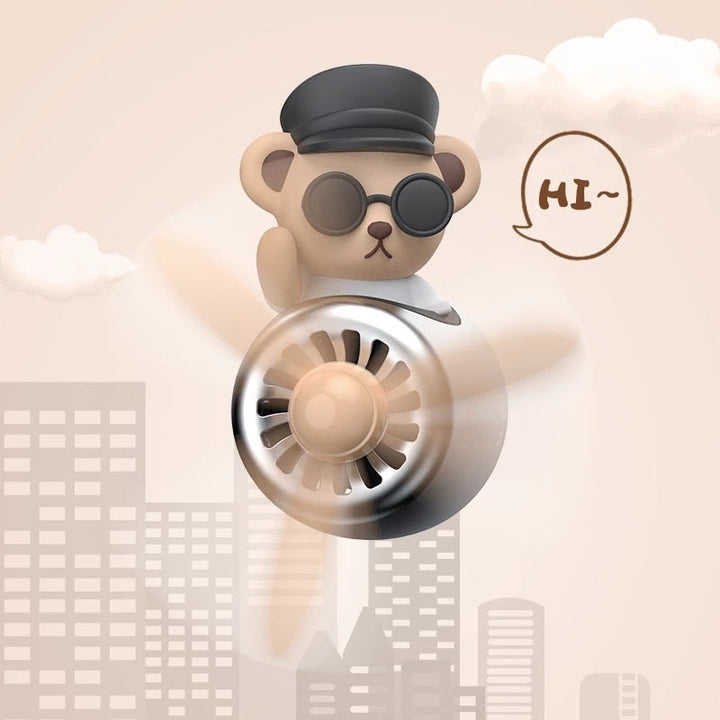 Car Freshener Bear Pilot | Luvikno