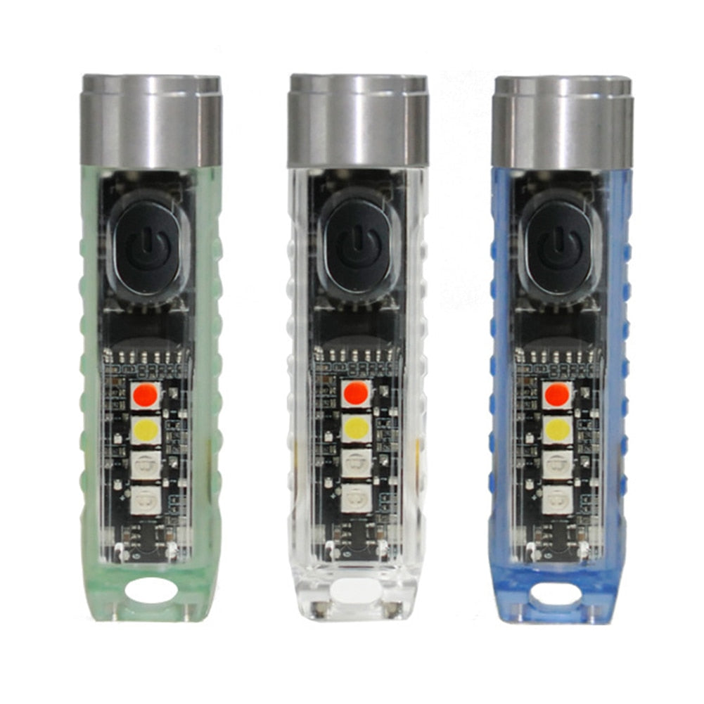 Mini LED Nøkkelring Lommelykt | Luvikno
