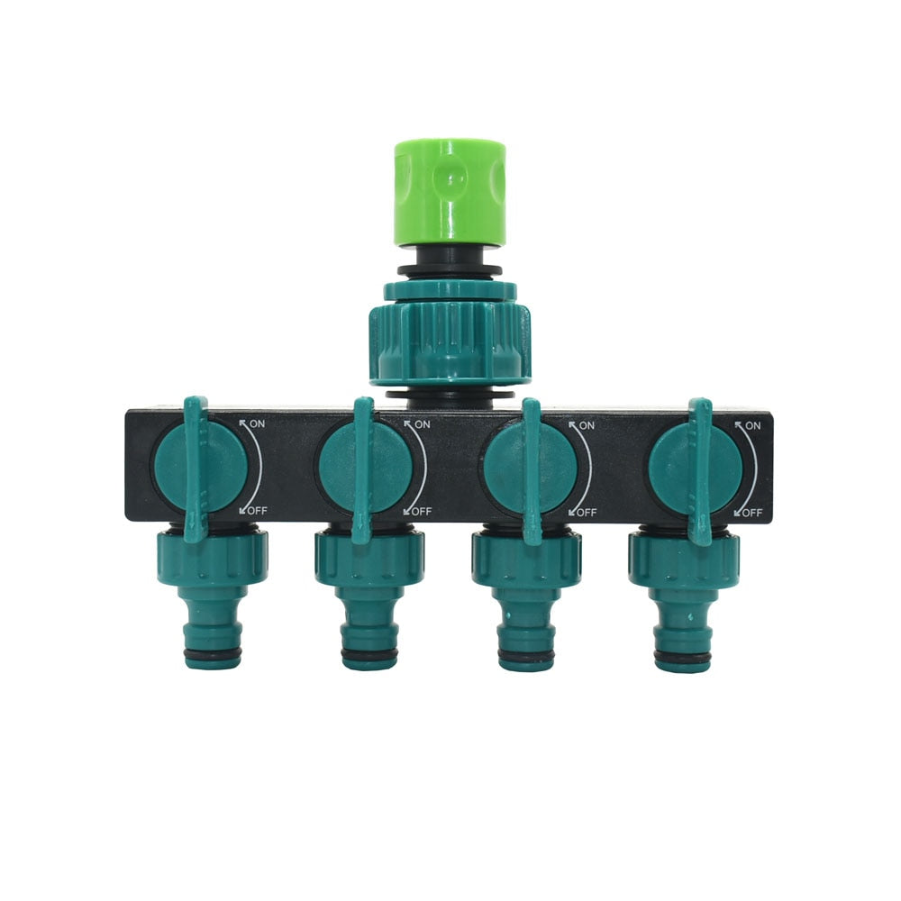 4-Way Hagekran Vann Splitter | Luvikno