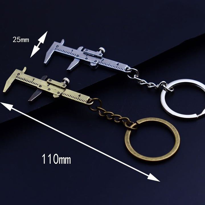 Mini Caliper Ruler Keychain | Luvikno