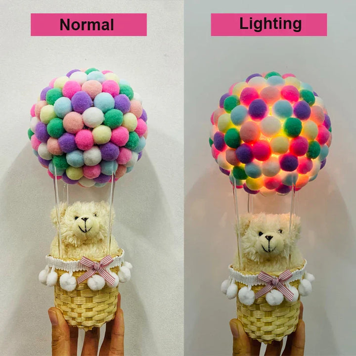 DIY Luftballong-formet Flygende Dyr Nattlampe | Luvikno