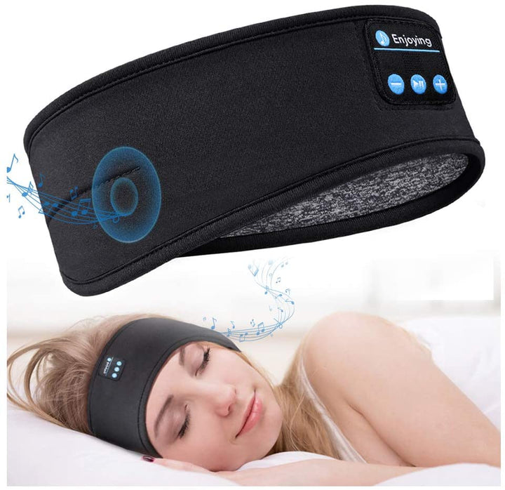 RestRhythm Bluetooth Søvnmaske – Komfortabel Musikmaske for Avslapning og Søvn | Luvikno