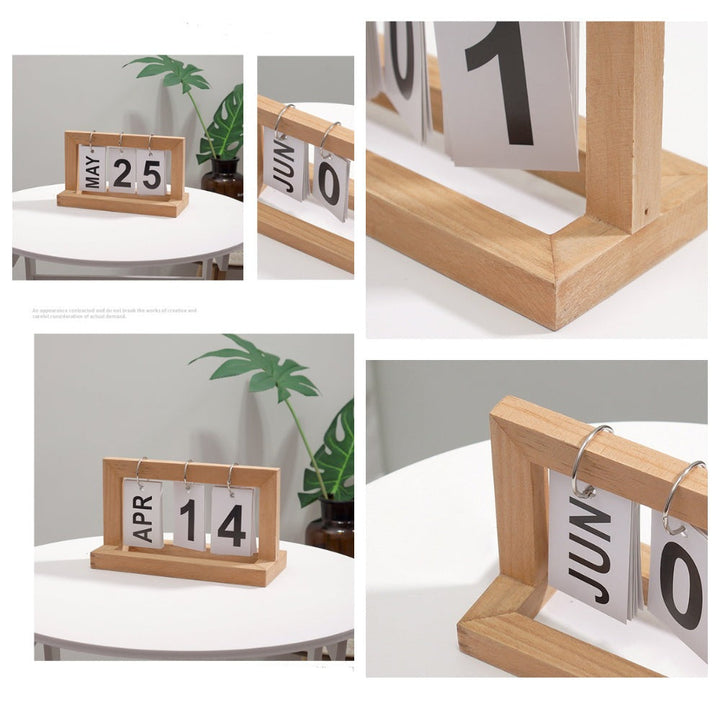 Trekantet Flip Desktop Daglig Kalender | Luvikno
