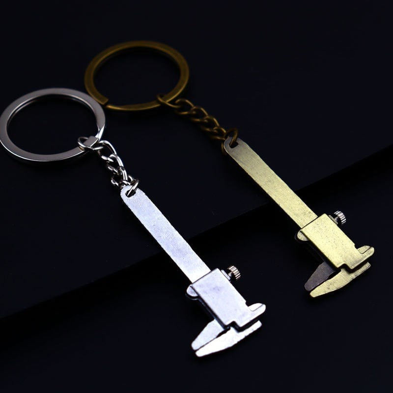 Mini Caliper Ruler Keychain | Luvikno