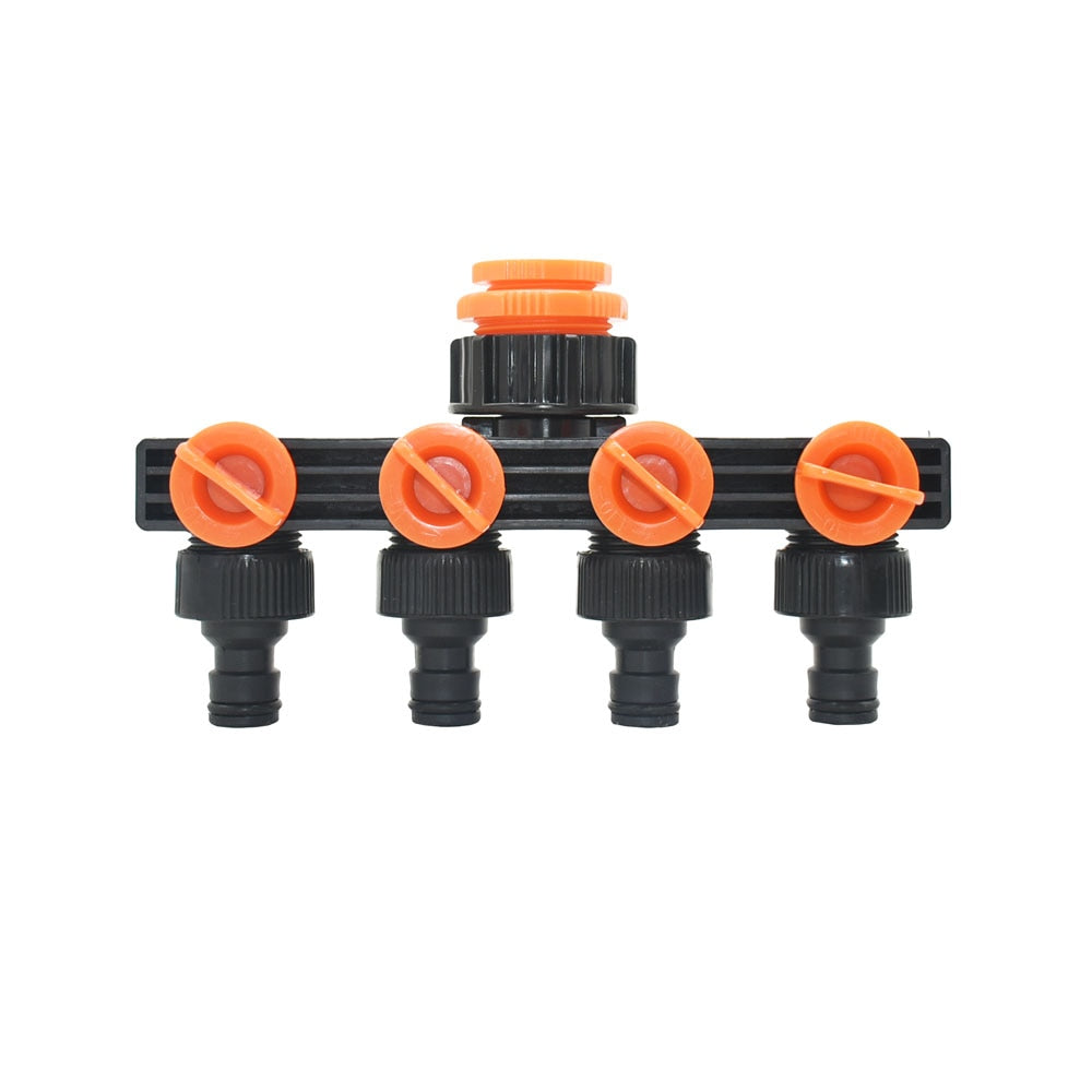 4-Way Hagekran Vann Splitter | Luvikno