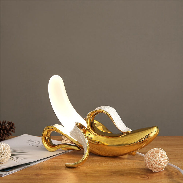 Luvikno | Bananalykter Bordlampe - Elegant Art Deco Bordlampe