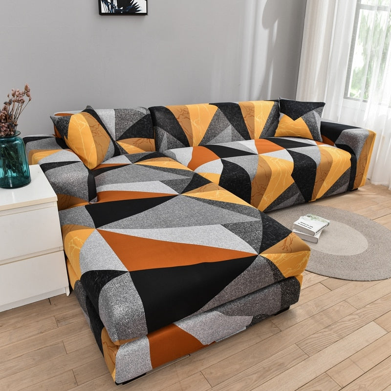 Moderne Antiskli Fargerik Elastisk Sofatrekk | Luvikno