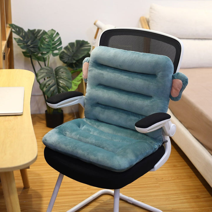 Luvikno | ComfortSeat Luksus Setepute for Rygg- og Rumpeplager – Ergonomisk og Rutsjefri