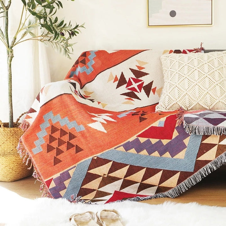 Vintage Pumpkin Sofa Cover Luviknoanket | Luvikno
