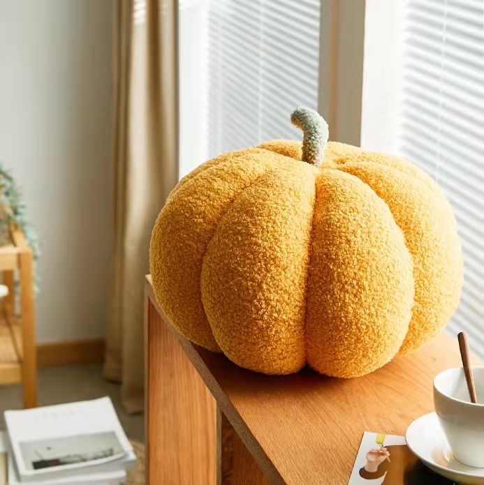 Fluffy Pumpkin Cushion | Luvikno