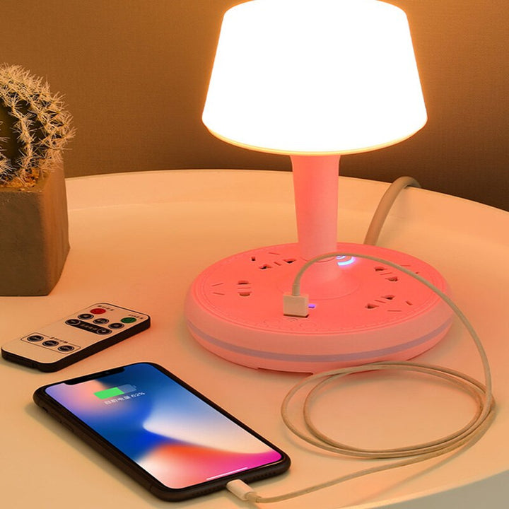 Multi Power Strip Phone Holder TaLuviknoe Lamp | Luvikno