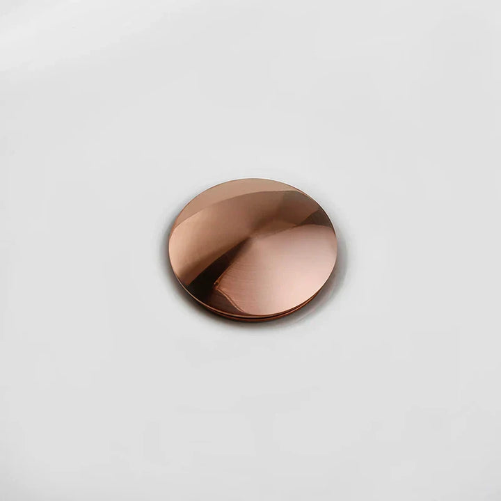 Bagnolux Rose Gold Sink Drain Valve Luvikno