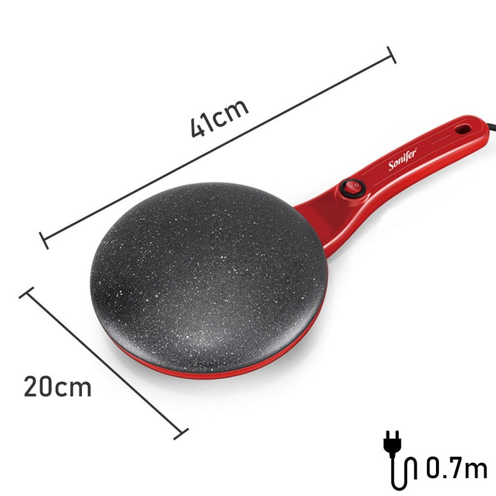CrepeMaster - Elektrisk Crêpe Maker for Koking Luvikno