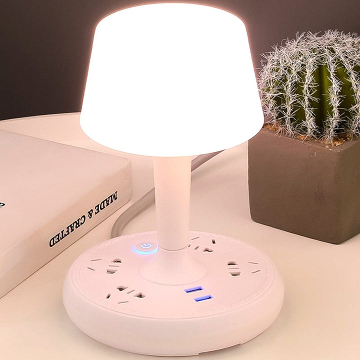 Multi Power Strip Phone Holder TaLuviknoe Lamp | Luvikno