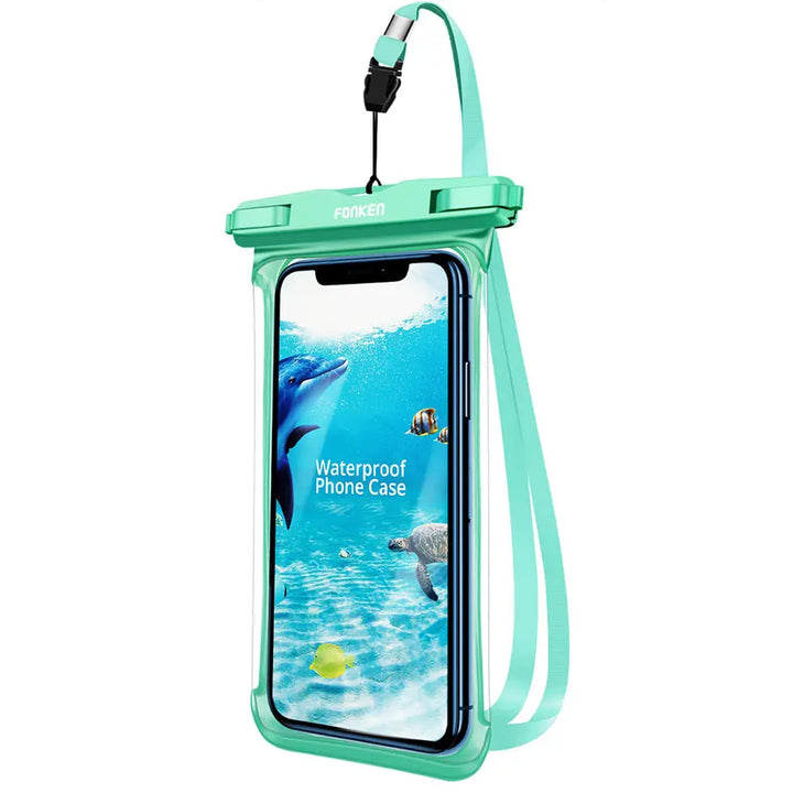 Luvikno | Vanntett Smartphone Etui DryVault | Full View Design | Side Tilgang | Med Bærebelte