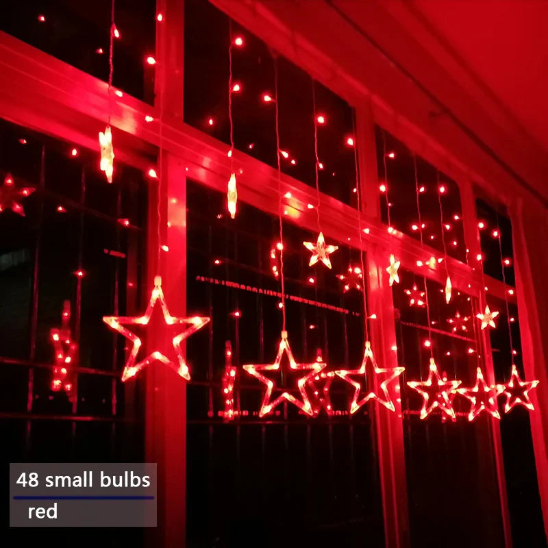 LED Star Garland - StarryGlow | Luvikno