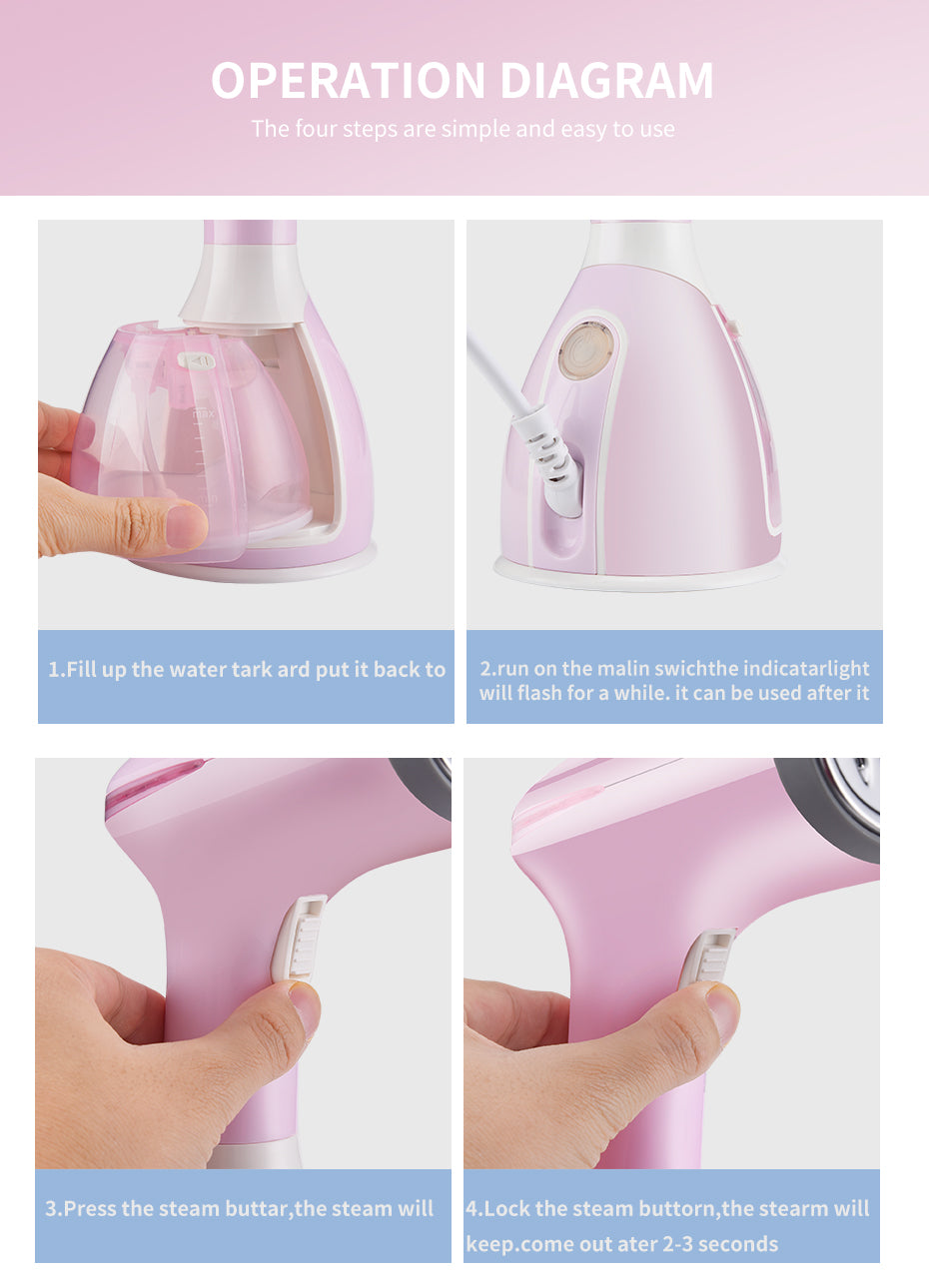 PortaLuviknoe Mini Iron Steamer | Luvikno