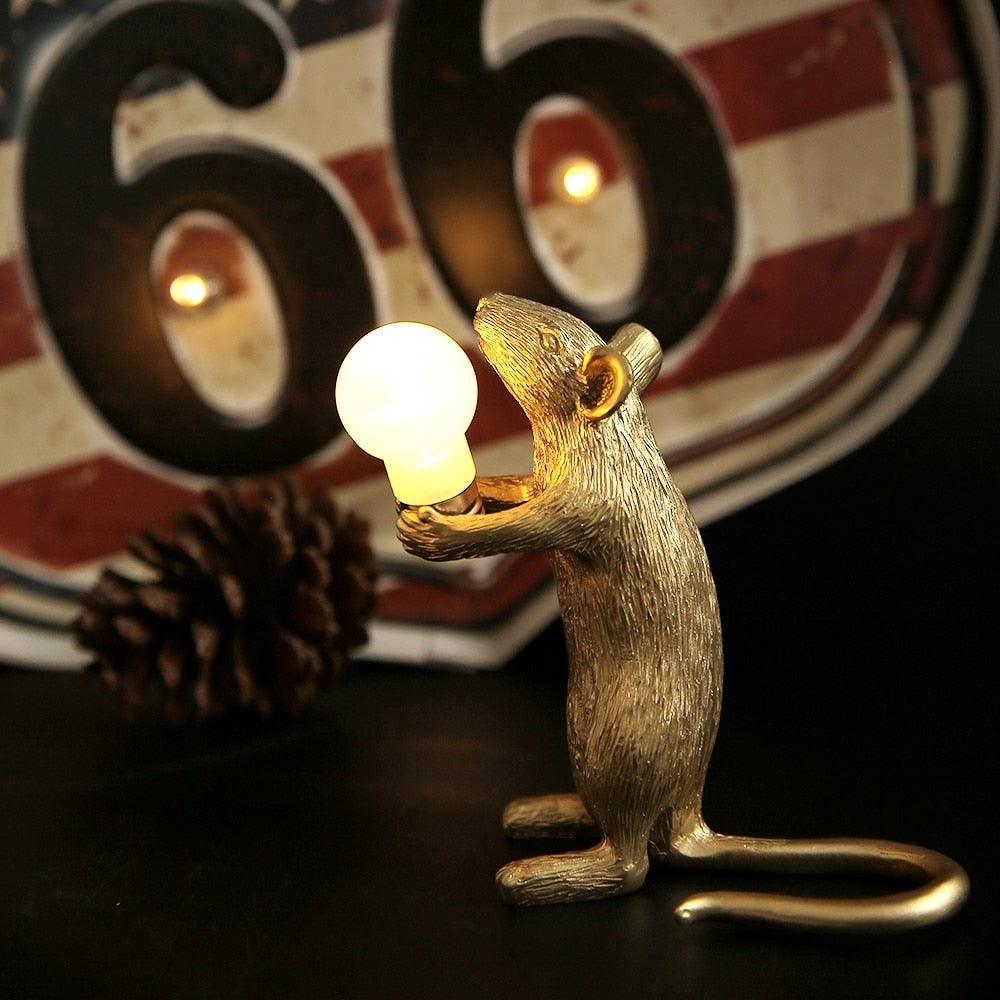 Luvikno | Mus bordlampe