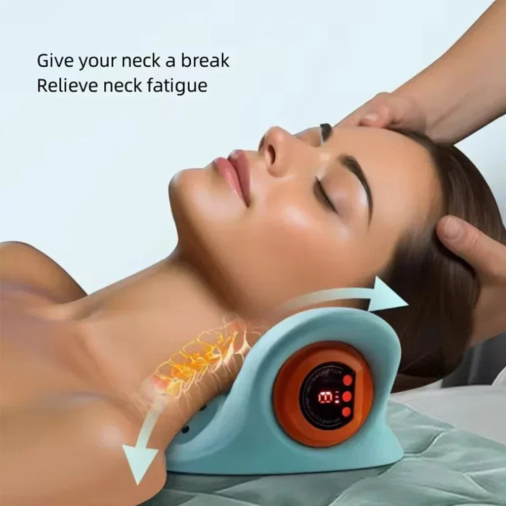 FlexEase - Innovativt Nakke massasjapparat for Avslapning Luvikno